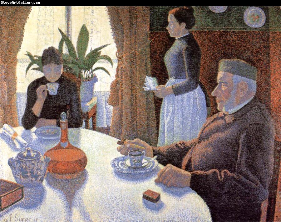 Paul Signac Breakfast